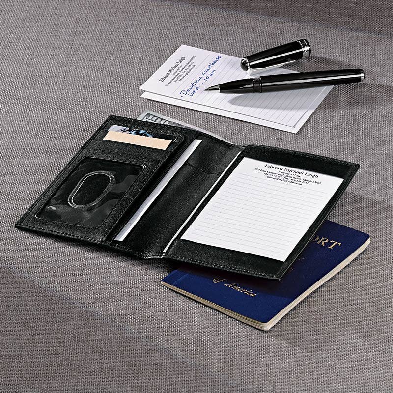 International Pocket Briefcase: Black