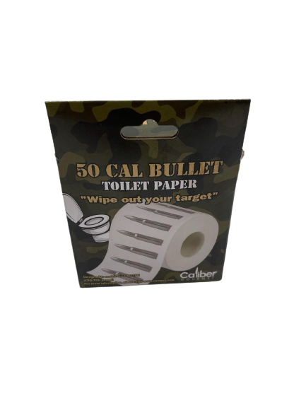 Caliber Gourmet 50 Cal. Bullet Toilet Paper