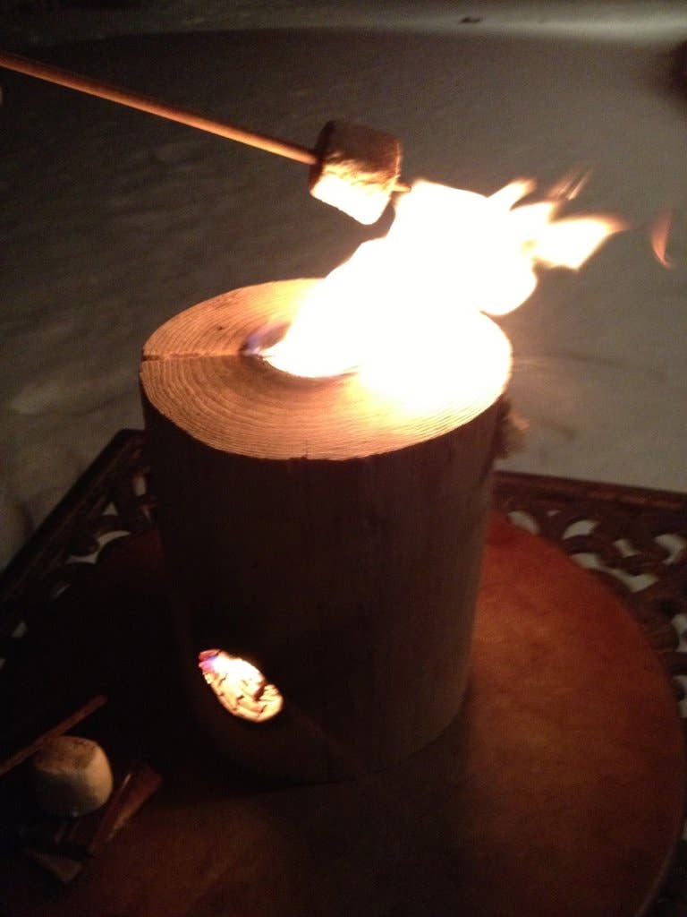 onelogfire Large – Gather Around the Glow  2-Hour burn time