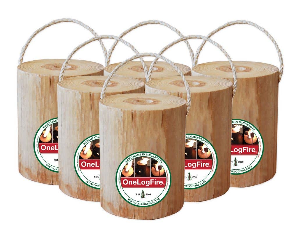 onelogfire Large – Gather Around the Glow  2-Hour burn time