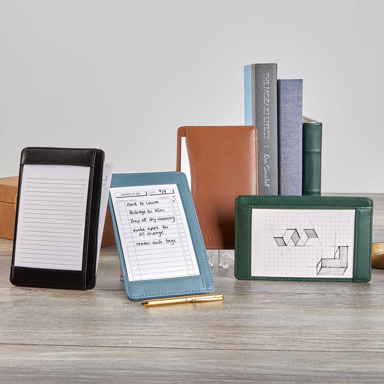 Pocket Briefcase: Dusty Blue