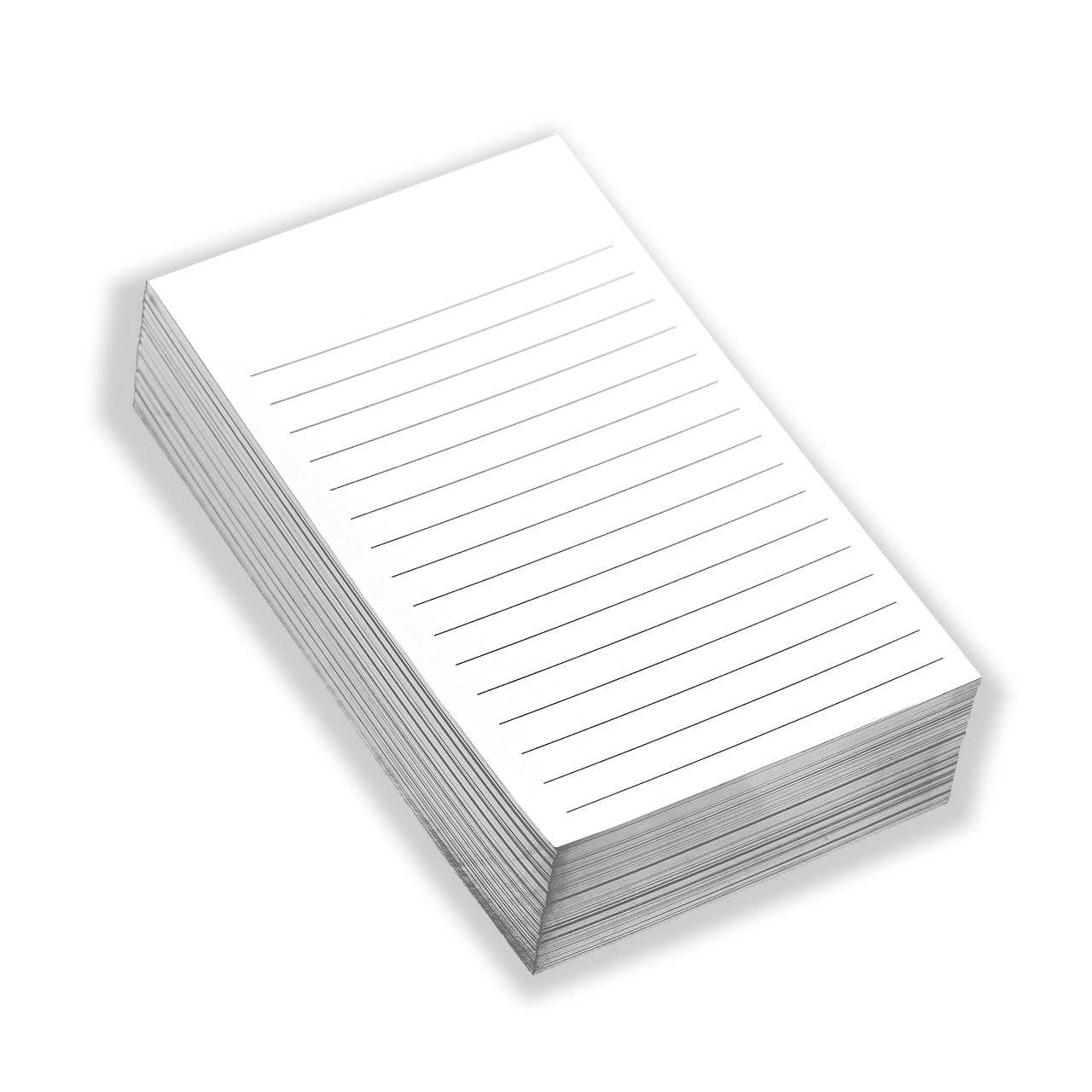 Luxe 3 x 5 Ruled Note Cards (set of 100): Gold