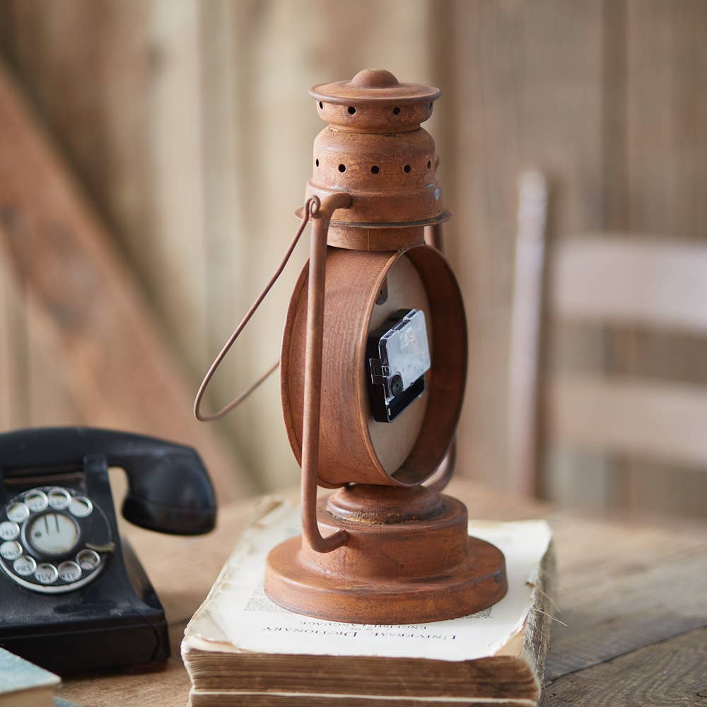 WEathered Lantern Clock