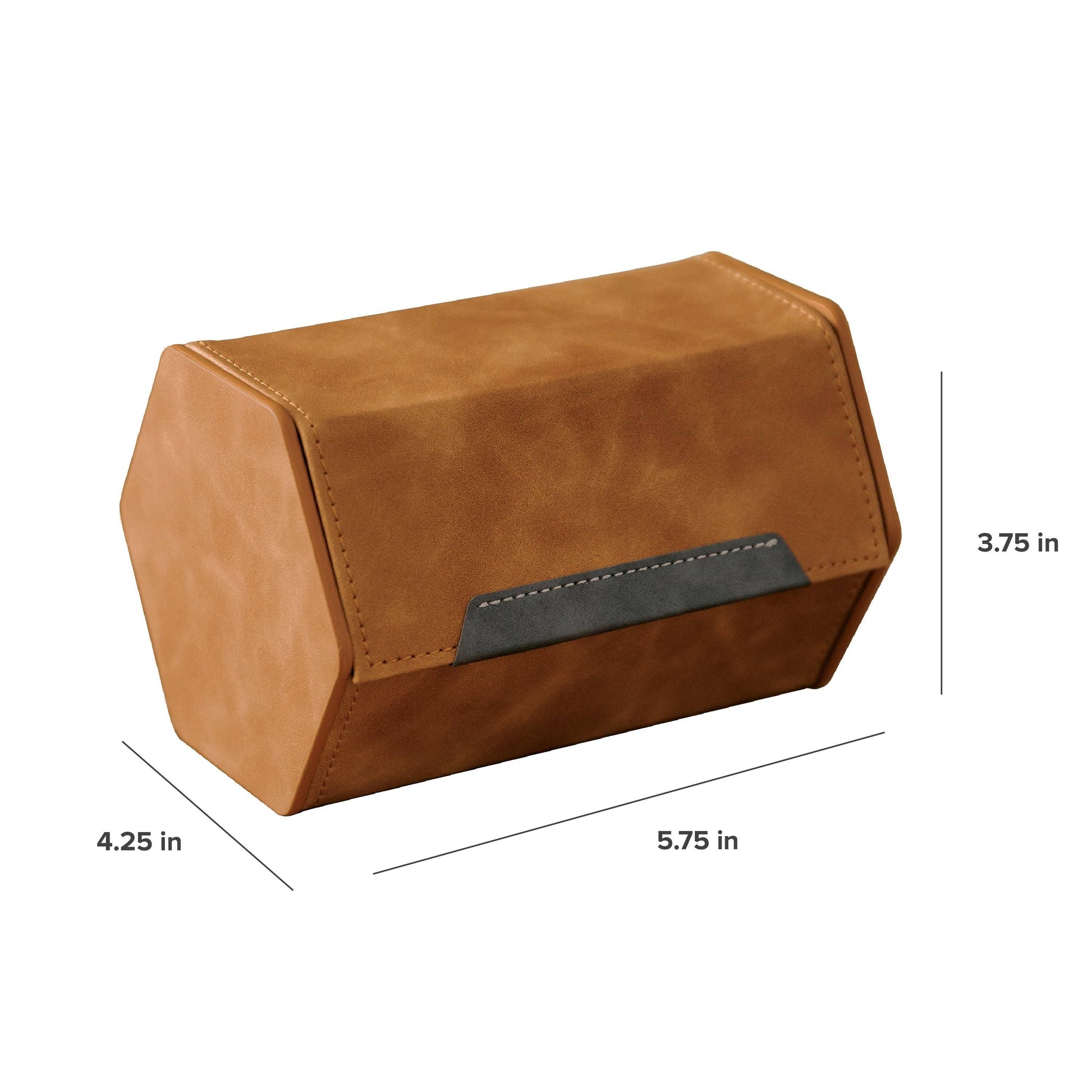 “HEX Two-Slot Watch Roll – Travel with Your Time in Style-Brown”