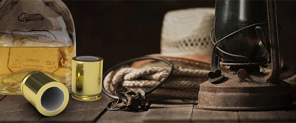 50 Caliber Shot Glasses