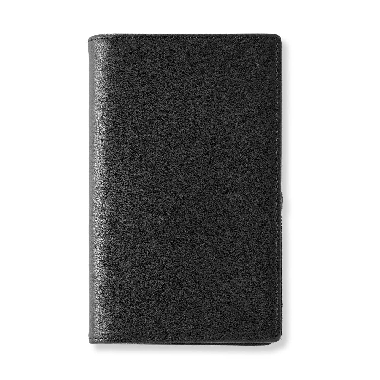 Best of Both Worlds Leather Palm Folio: Black