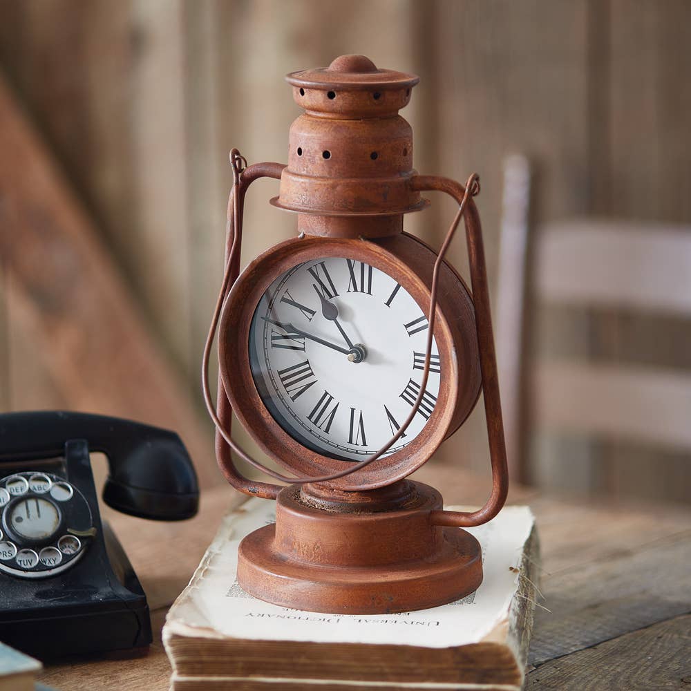 WEathered Lantern Clock