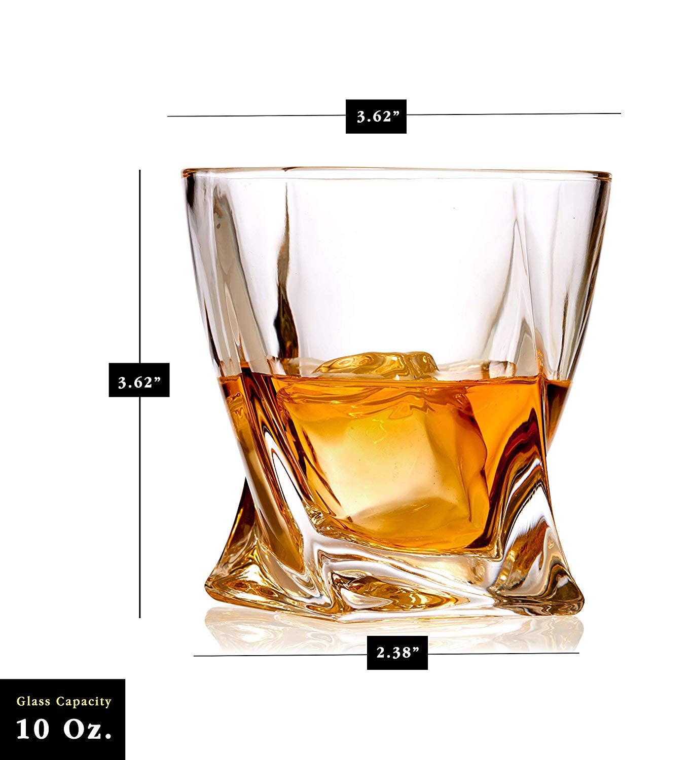 The Signature Twist Whiskey Glass